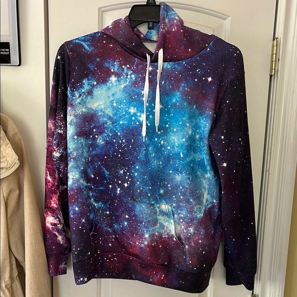 Sweatshirt, galaxy pattern